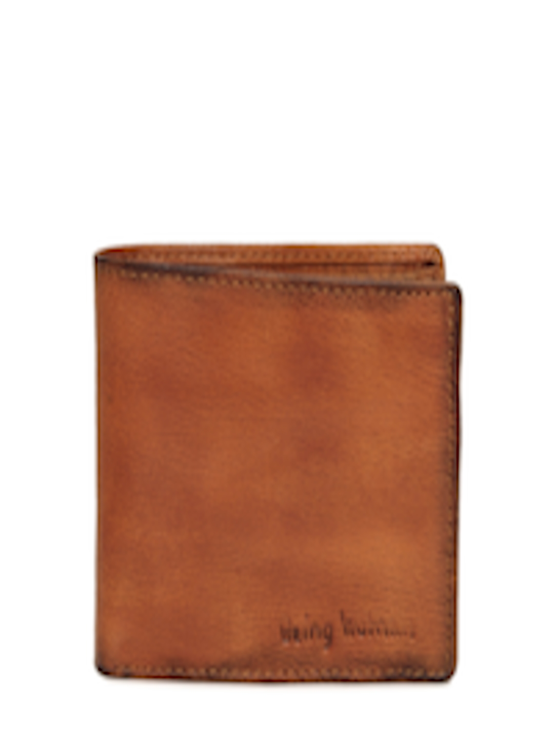 Buy Being Human Clothing Men Brown Leather Wallet - Wallets for Men ...