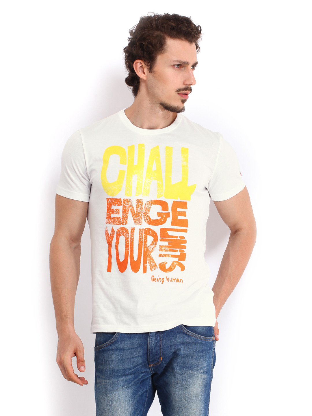 myntra being human t shirt