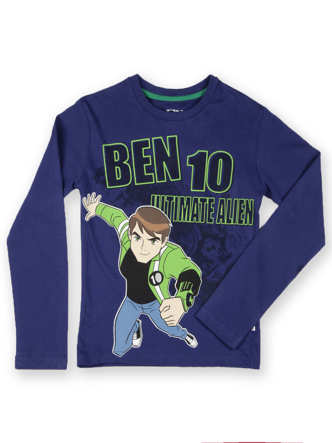 Buy Ben 10 By Kidsville Boys Blue Printed Pure Cotton T Shirt - Tshirts ...