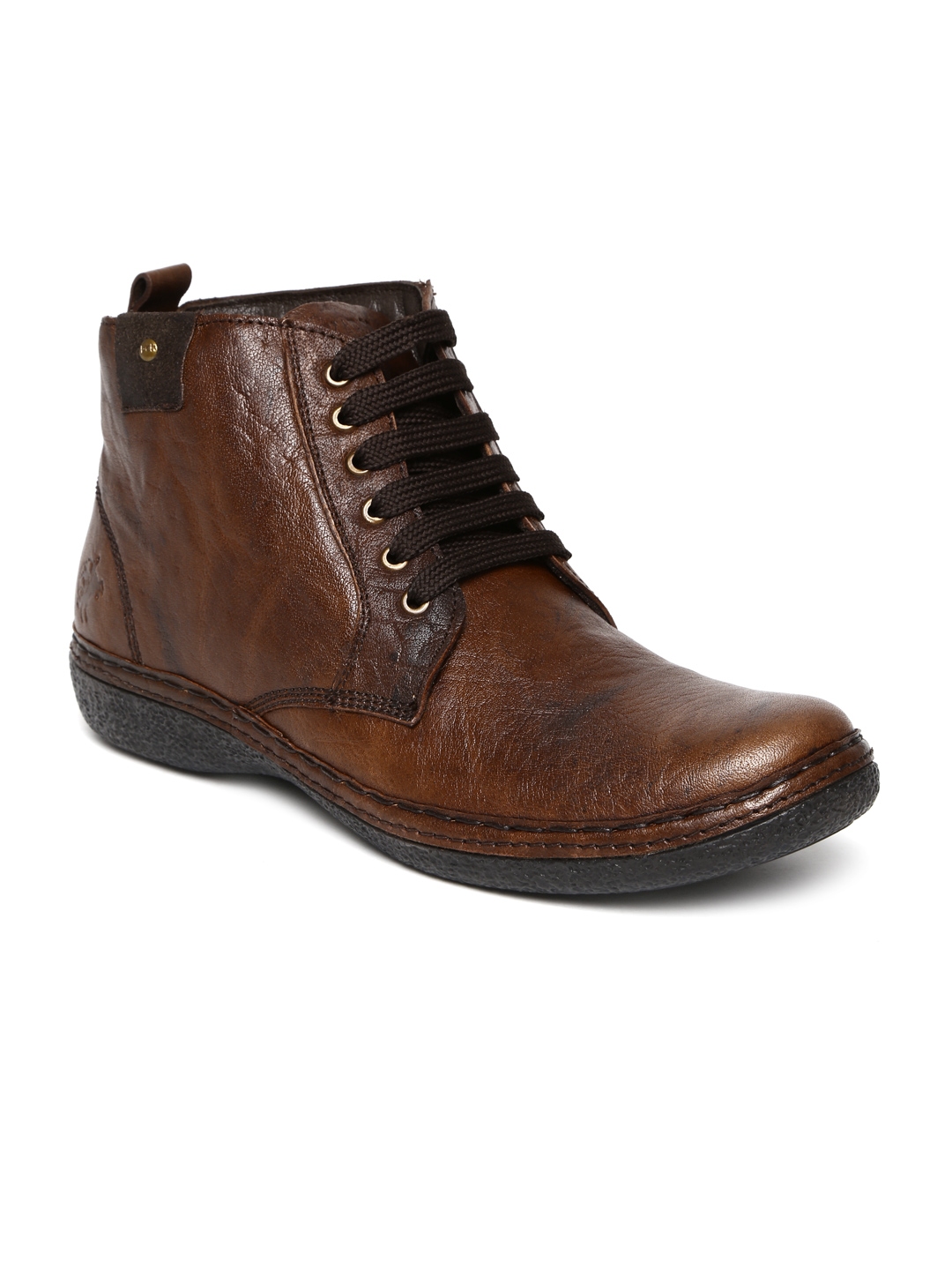 leather buckaroo shoes