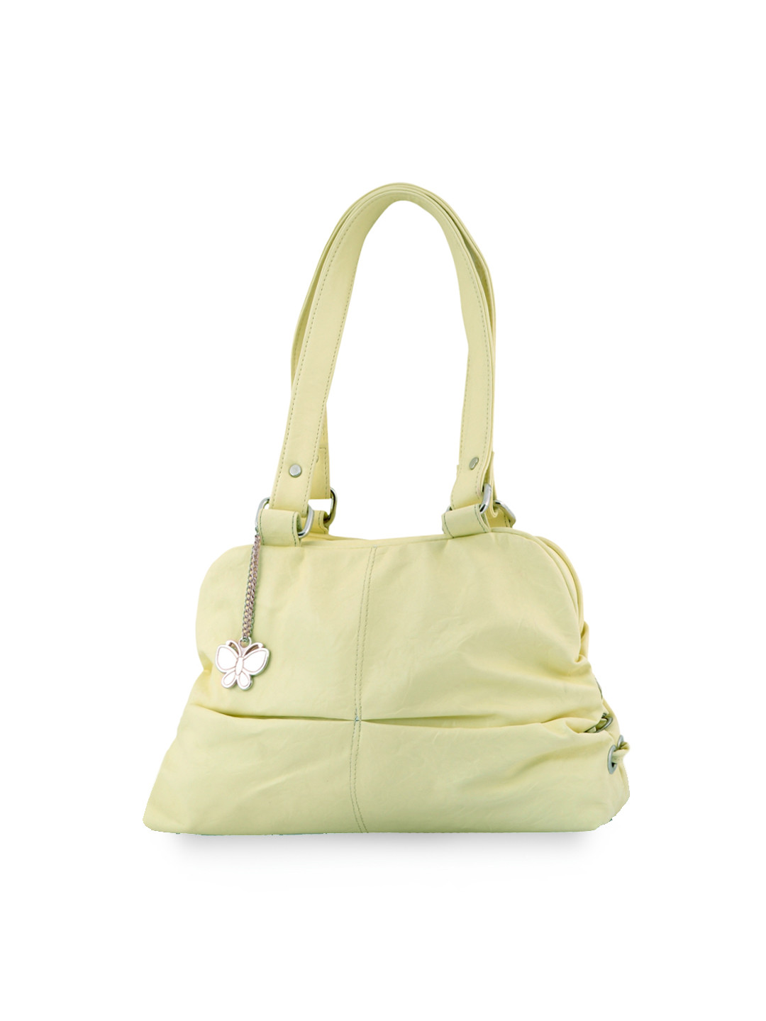 Buy Butterflies Light Yellow Handbag Handbags for Women 611721 Myntra