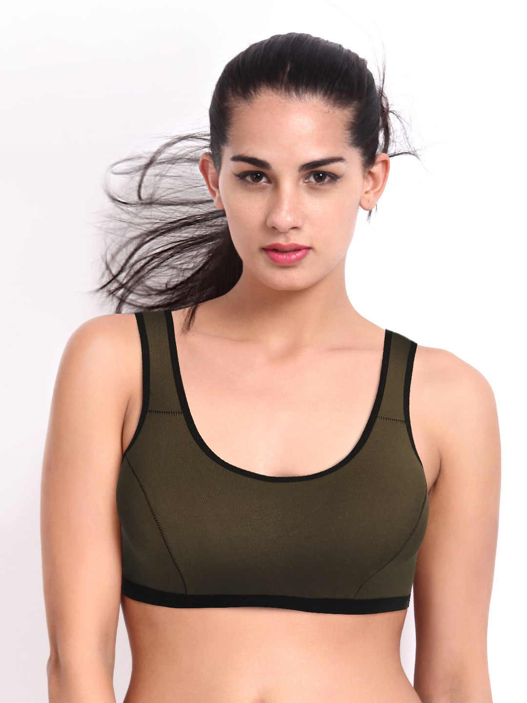 Buy Bwitch Brown Sports Bra BW070 0030 Bra for Women 335466 Myntra