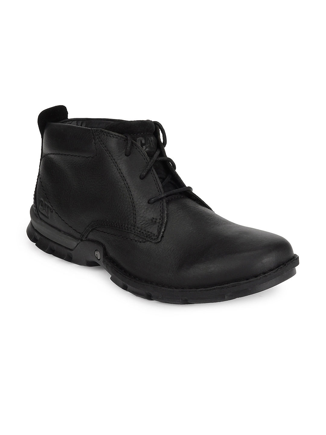 Buy Cat Men Black Blaxland Mid Casual Shoes - Casual Shoes for Men ...