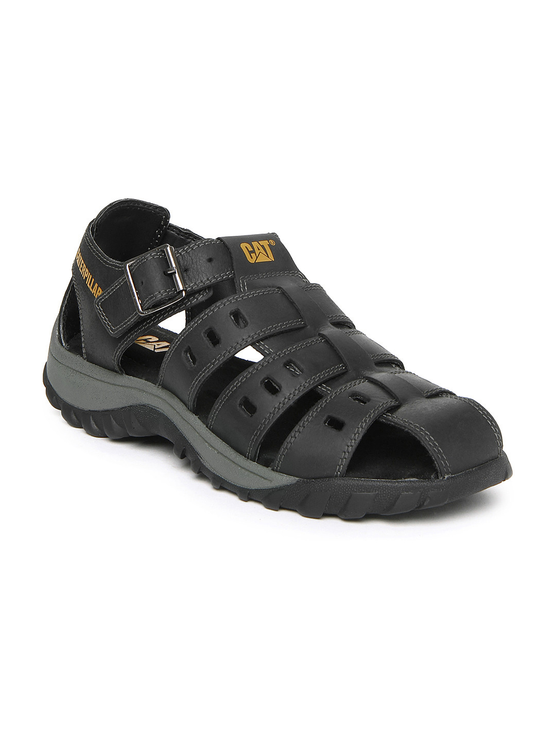 Buy CAT Men Black Sandals Sandals for Men 329920 Myntra