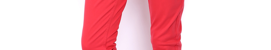 Buy CAT Women Red Trousers - Trousers for Women 374121 | Myntra