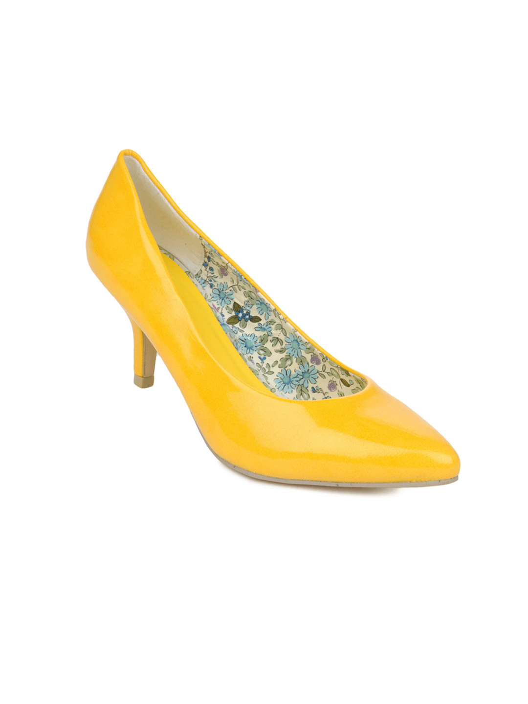 Buy Carlton London Women Yellow Heels Heels for Women 123368 Myntra