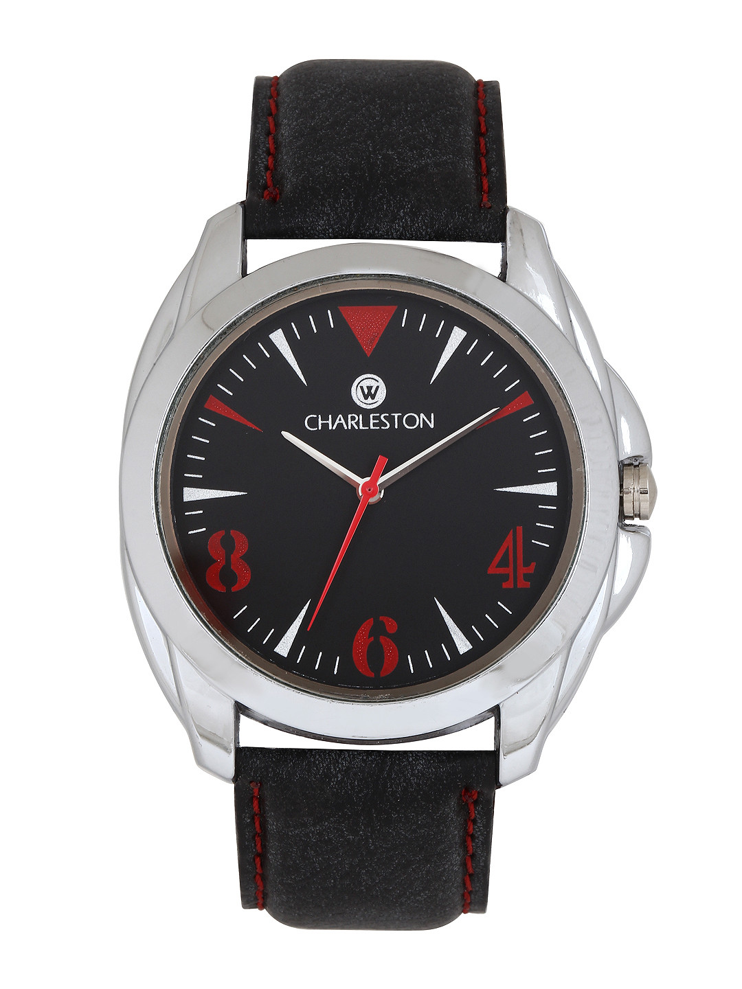 Buy Charleston Watches Men Charcoal Grey Dial Watch CW1003BK Watches