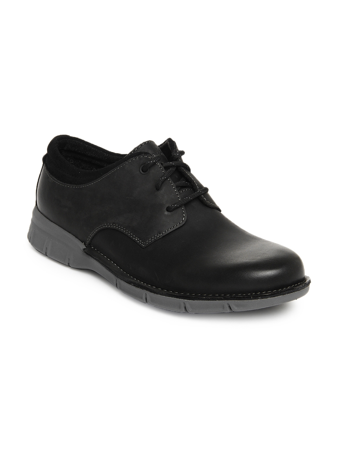 Buy Clarks Men Black Leather Casual Shoes - Casual Shoes for Men 197933 ...