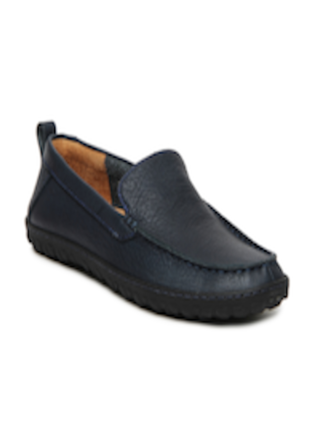 Buy Clarks Men Blue Leather Loafers - Casual Shoes for Men 268203 | Myntra