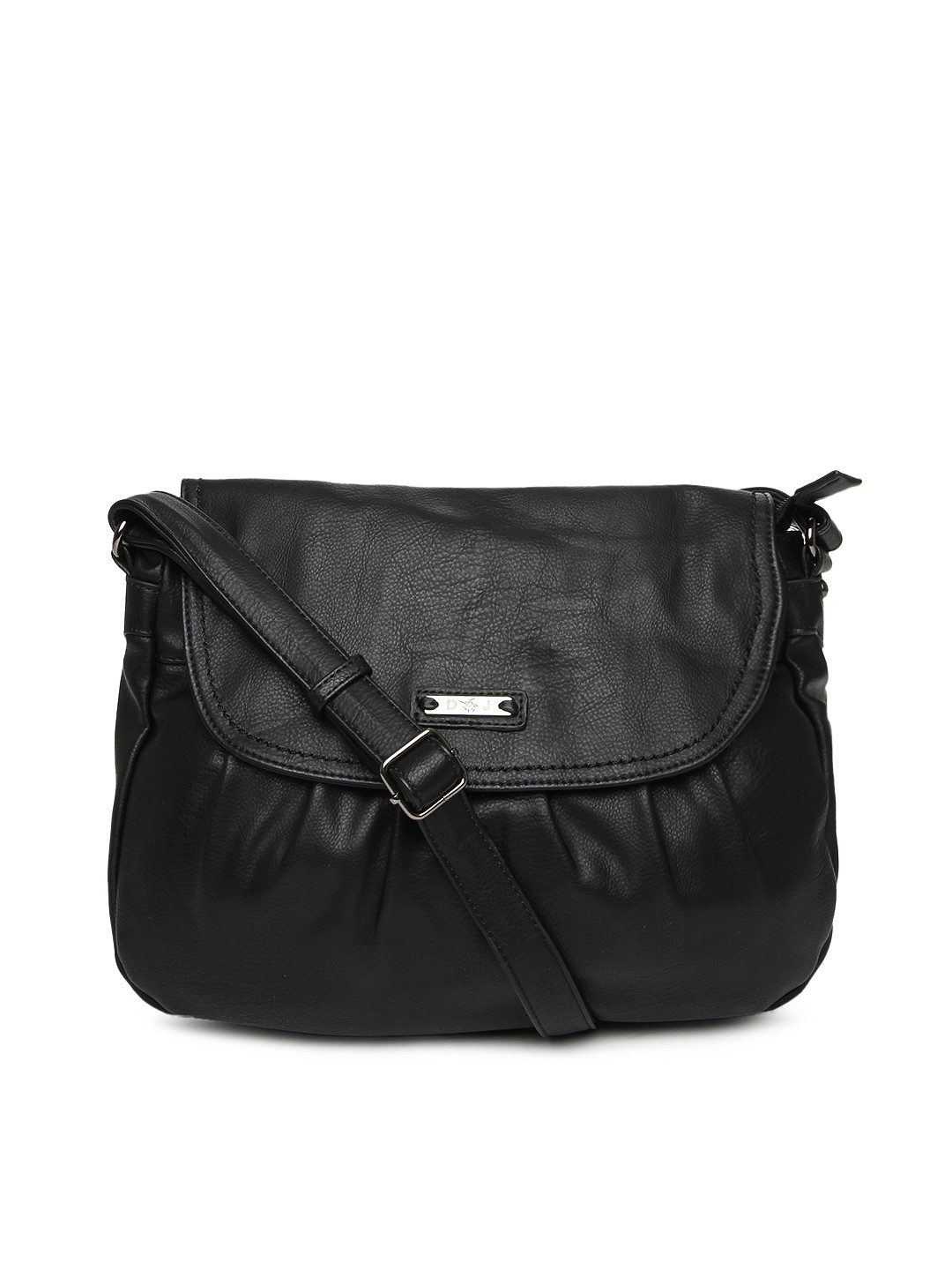 Buy David Jones Black Sling Bag Handbags for Women 400509 Myntra