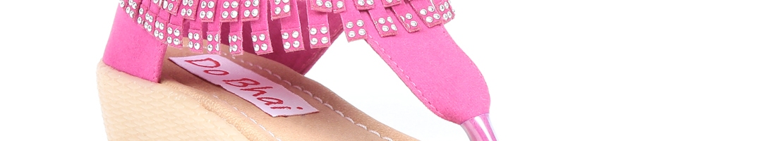 Buy Do Bhai Women Pink Heels - Heels for Women 660945 | Myntra
