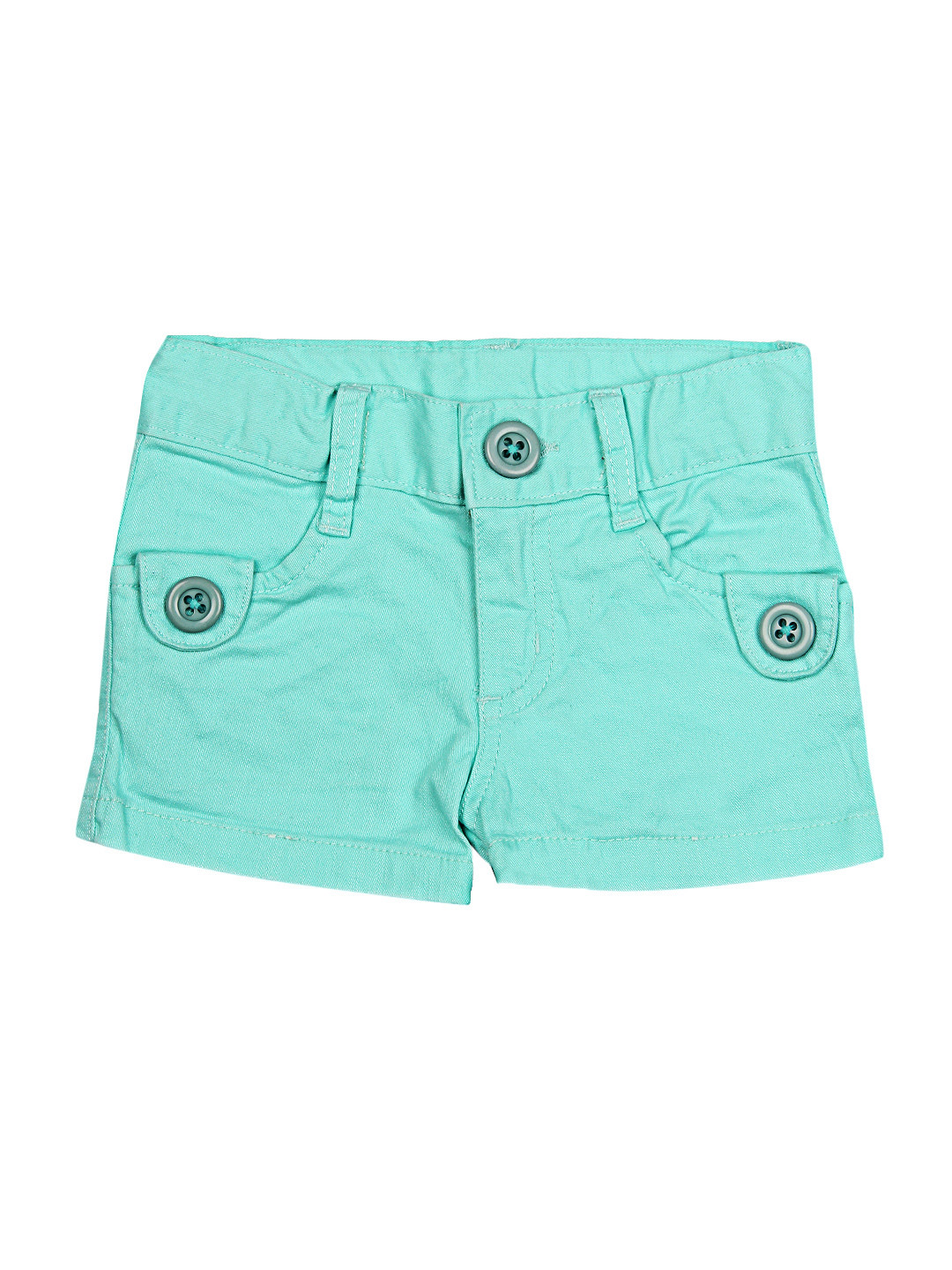 Buy Dreamszone Girls Turquoise Blue Shorts Shorts for Girls 256258