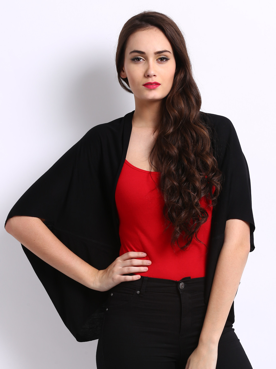 Buy DressBerry Black Shrug Shrug for Women 211145 Myntra