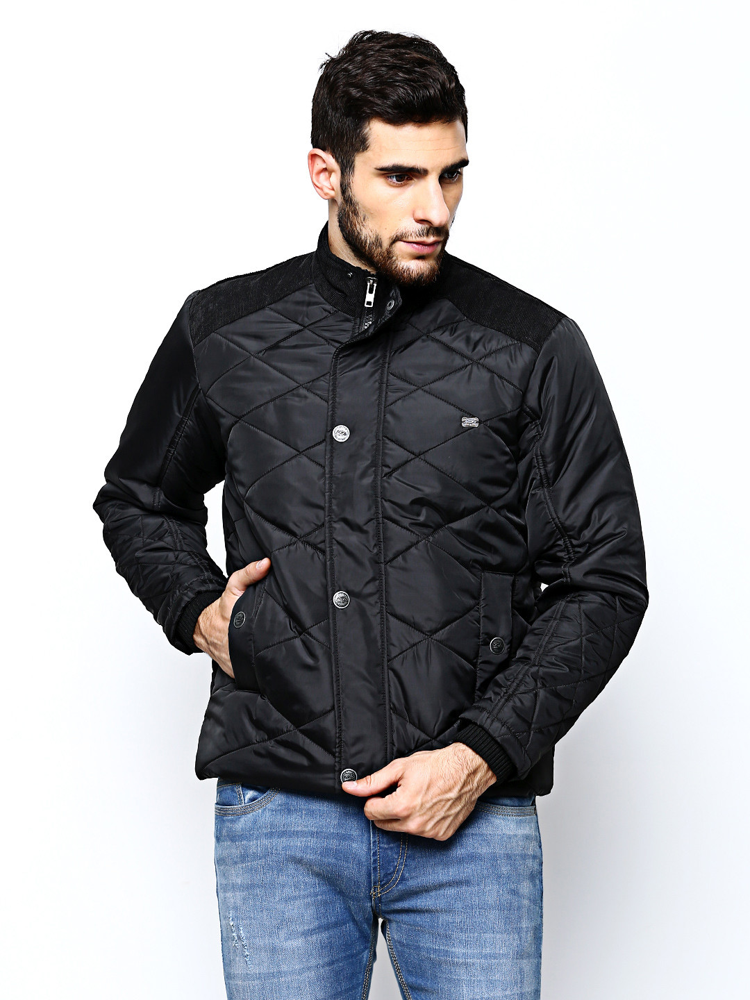 Buy Duke Men Black Jacket Jackets for Men 544077 Myntra