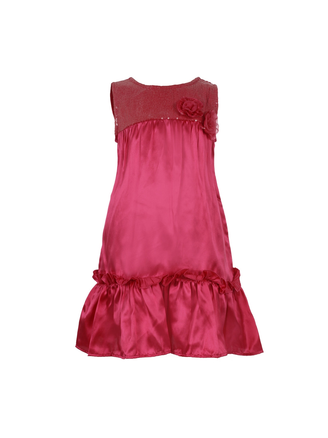 Buy Elle Kids Girls Rose Pink Party Dress - Dresses for Girls 124893 ...