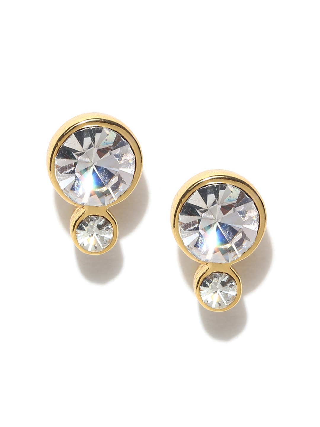 Buy Estelle 24 Carat Gold Plated Stud Earrings Earrings for Women 575475 Myntra