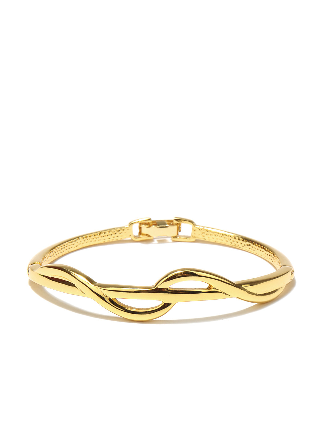 Buy Estelle Gold Plated Clamp Bracelet Bracelet for Women 148940 Myntra