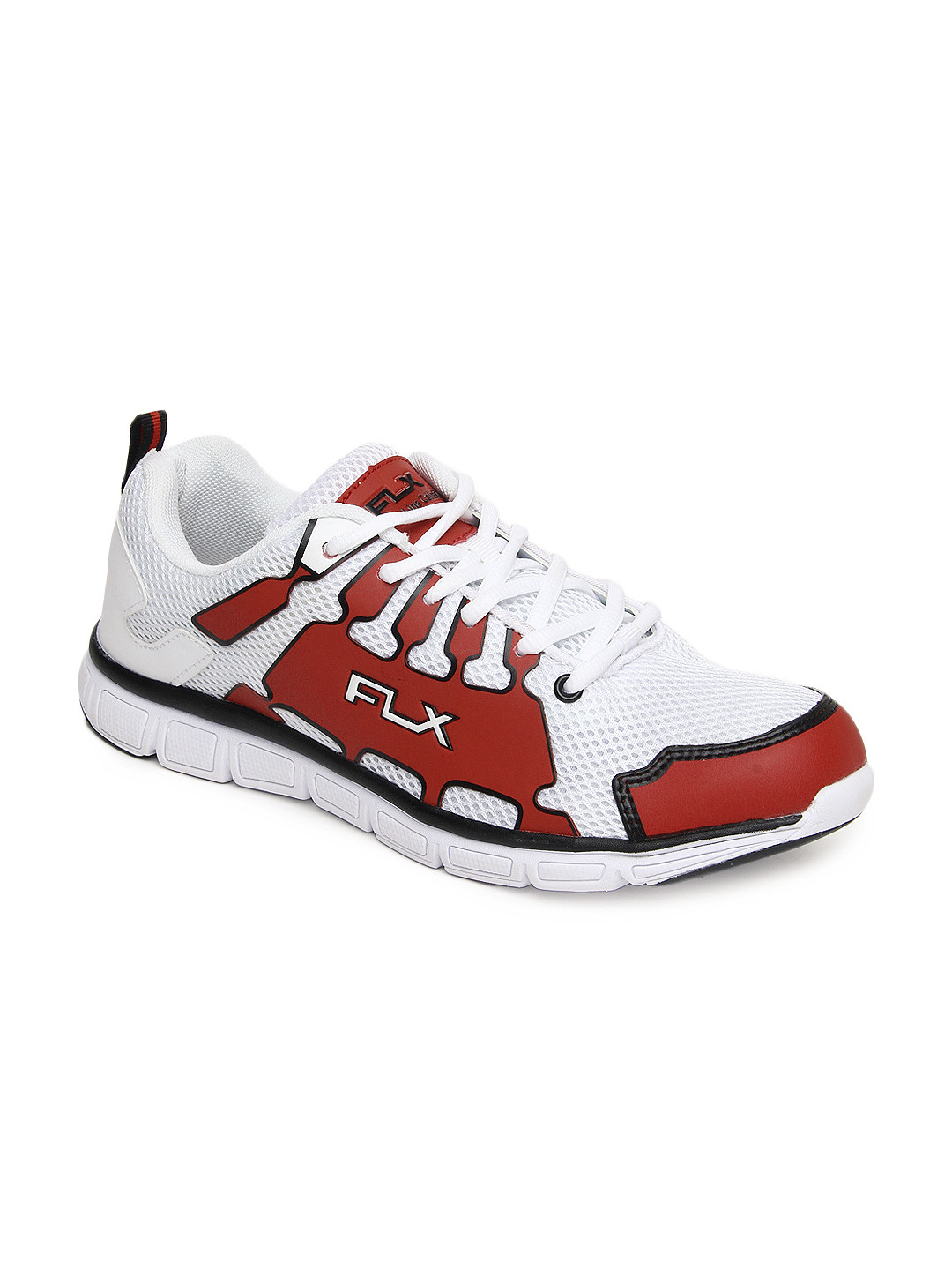 Buy FLX By Decathlon Men White Red Unolite Sports Shoes Sports Shoes