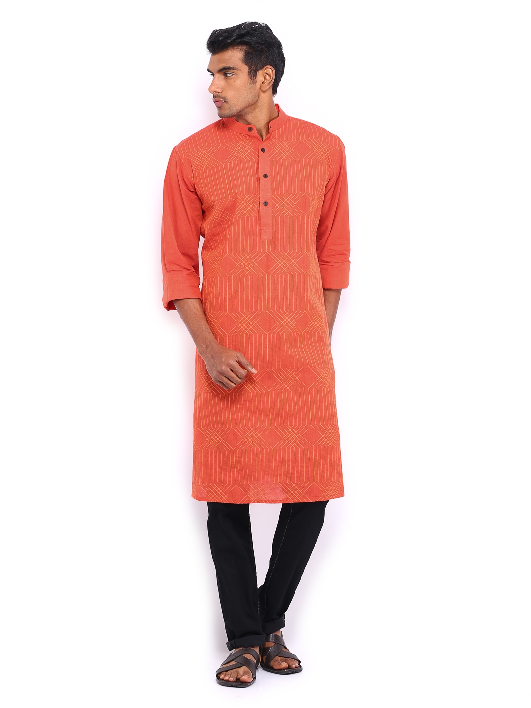 fabindia men's long kurta