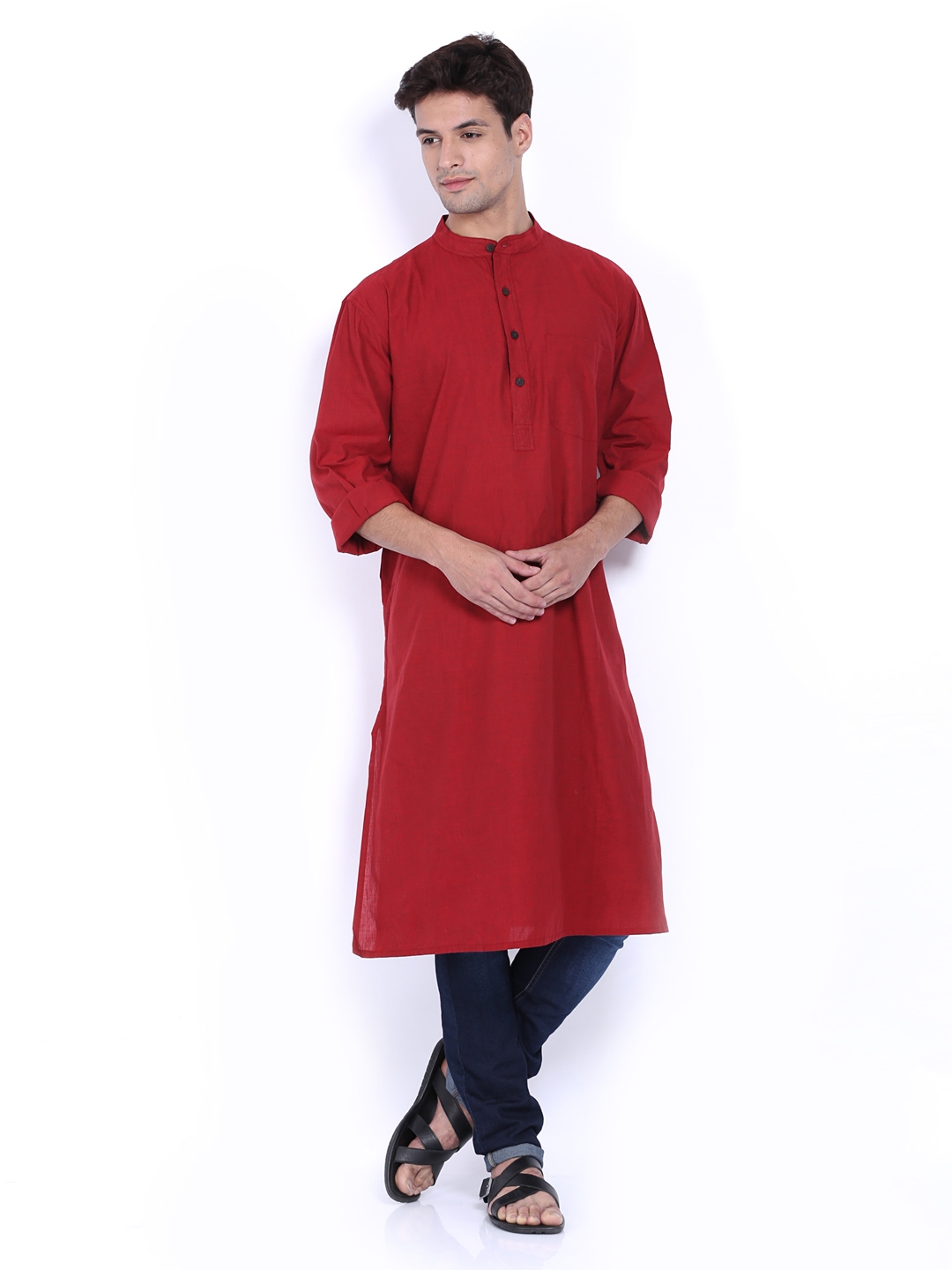 fabindia men's long kurta