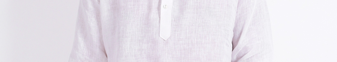 Buy Fabindia Men White Linen Kurta - Kurtas for Men 293298 | Myntra