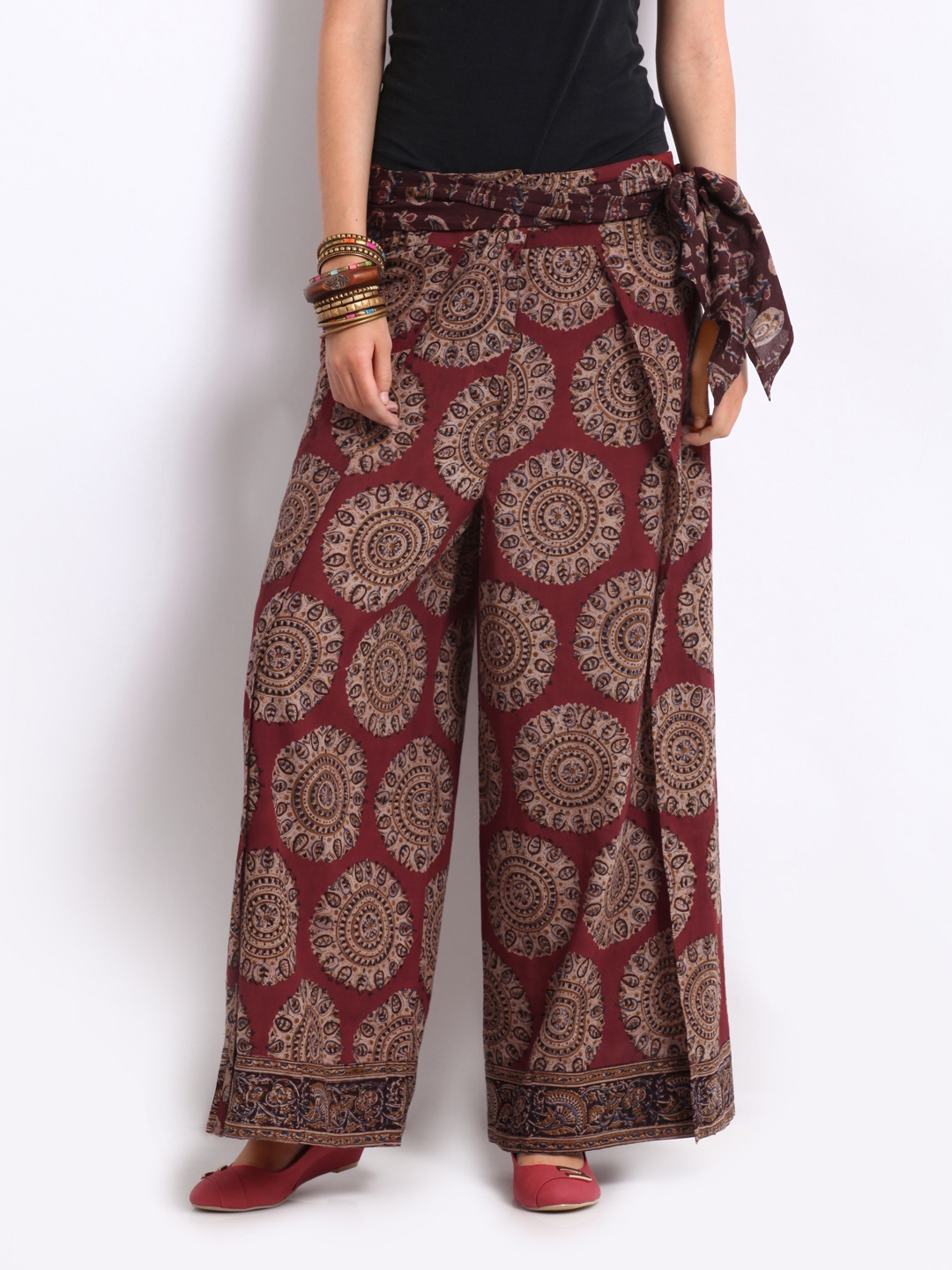 kalamkari palazzo pants online shopping