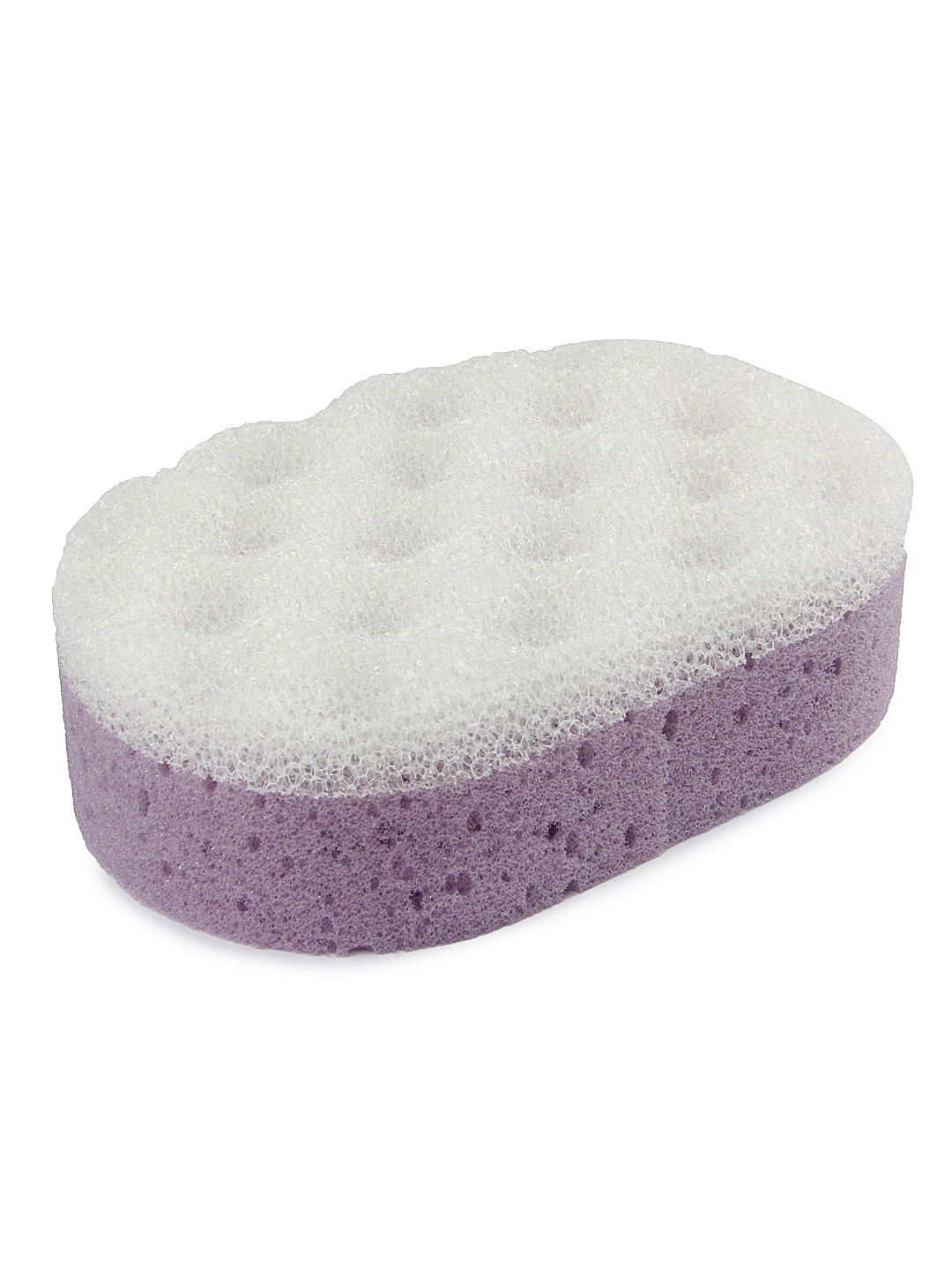 Buy Faces White & Purple Dual Sided Bath Sponge Bath Accessories for