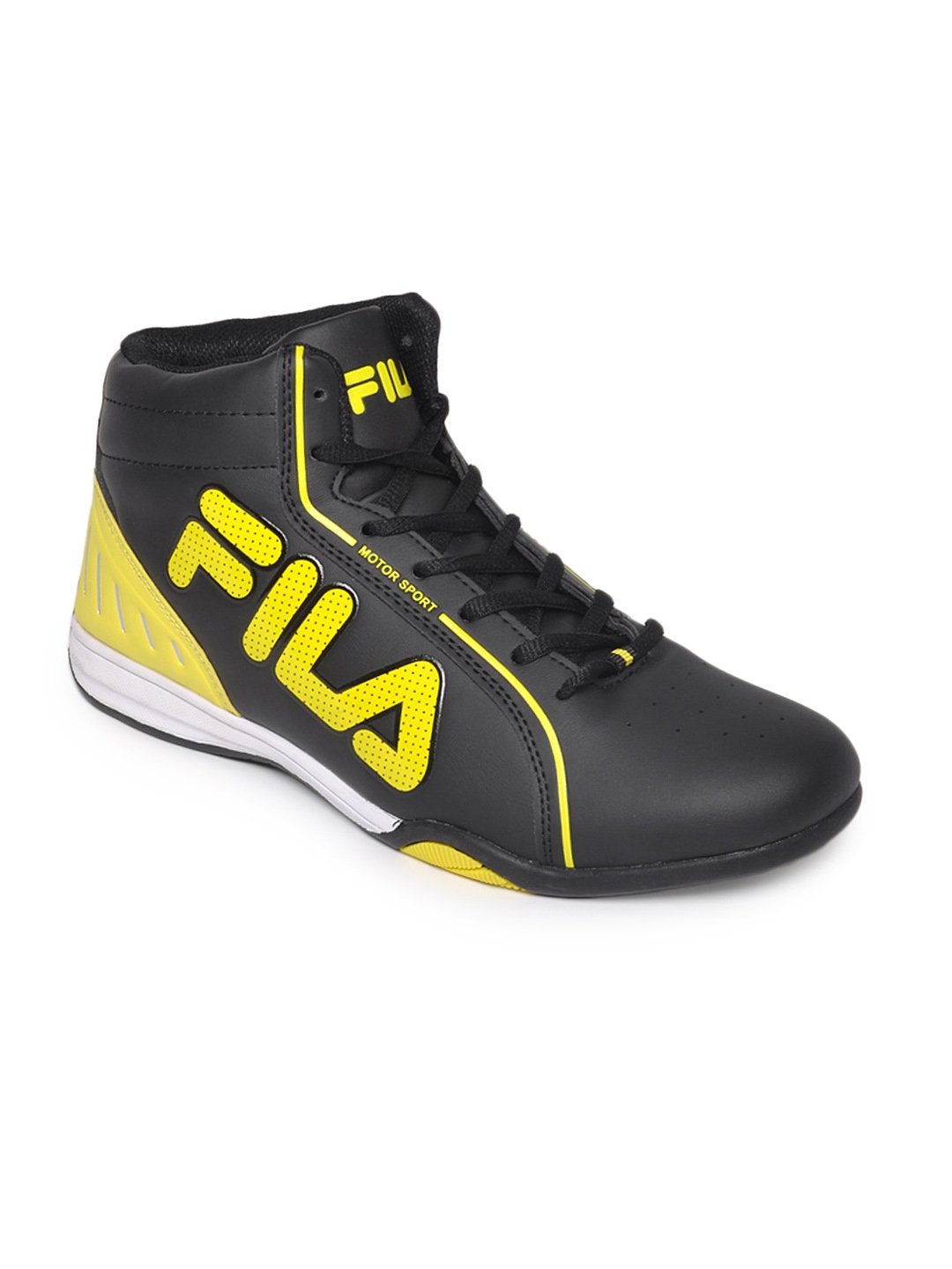 Buy Fila Men Black Isonzo Sports Shoes - Sports Shoes for Men 170451 ...