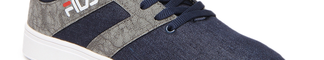 Buy Fila Men Blue & Grey Twister Casual Shoes - Casual Shoes for Men ...