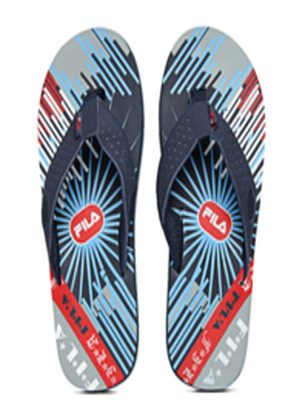 Buy Fila Men Navy Flip Flops - Flip Flops for Men 238824 | Myntra