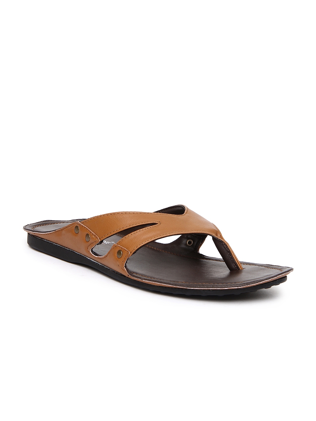 franco leone tan sandals