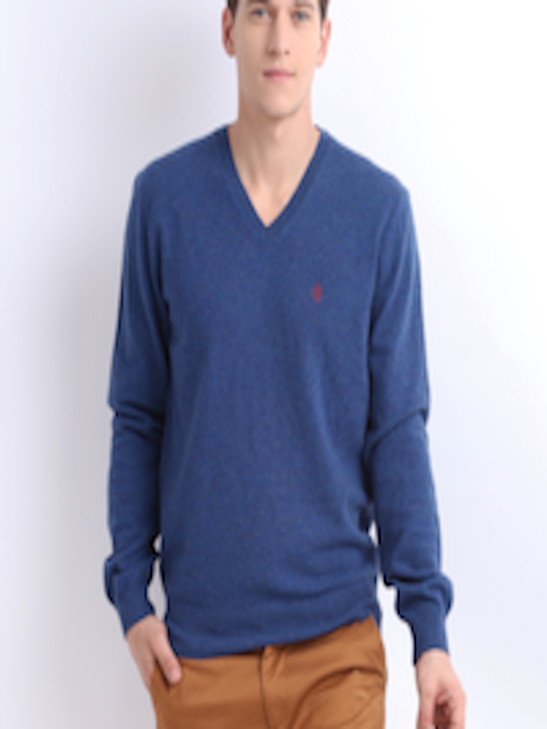 Buy French Connection Men Blue Sweater - Sweaters for Men 207343 | Myntra
