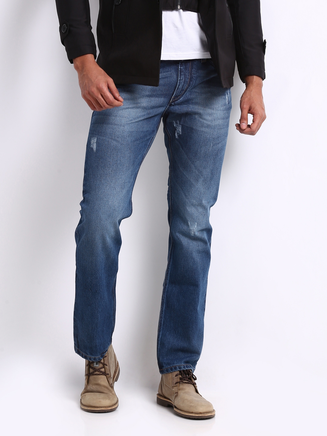 Buy French Connection Men Blue Regular Fit Jeans - Jeans for Men 207322 ...