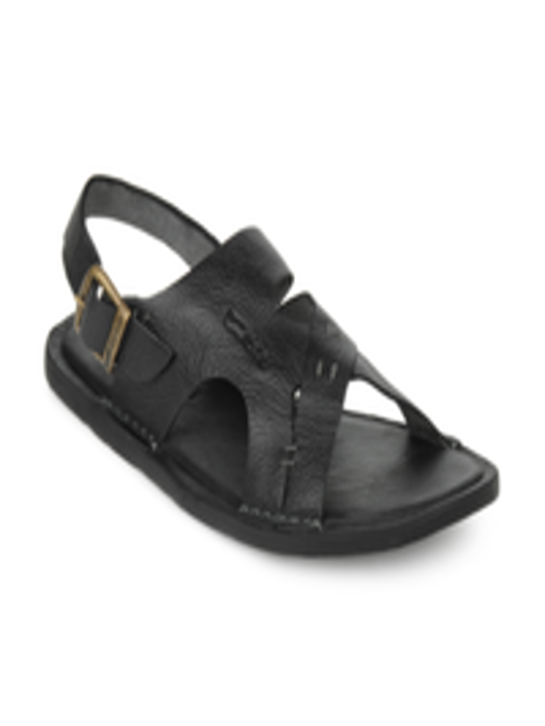 Buy GAS Men Black Jungle Sandals - Casual Shoes for Men 120530 | Myntra