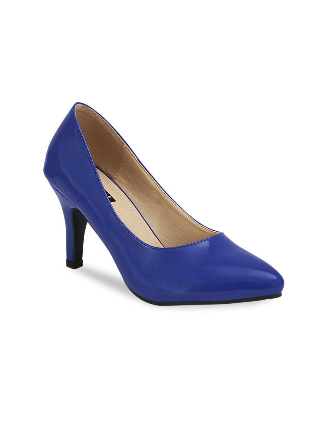 Buy Get Glamr Women Blue Pumps Heels for Women 529404 Myntra