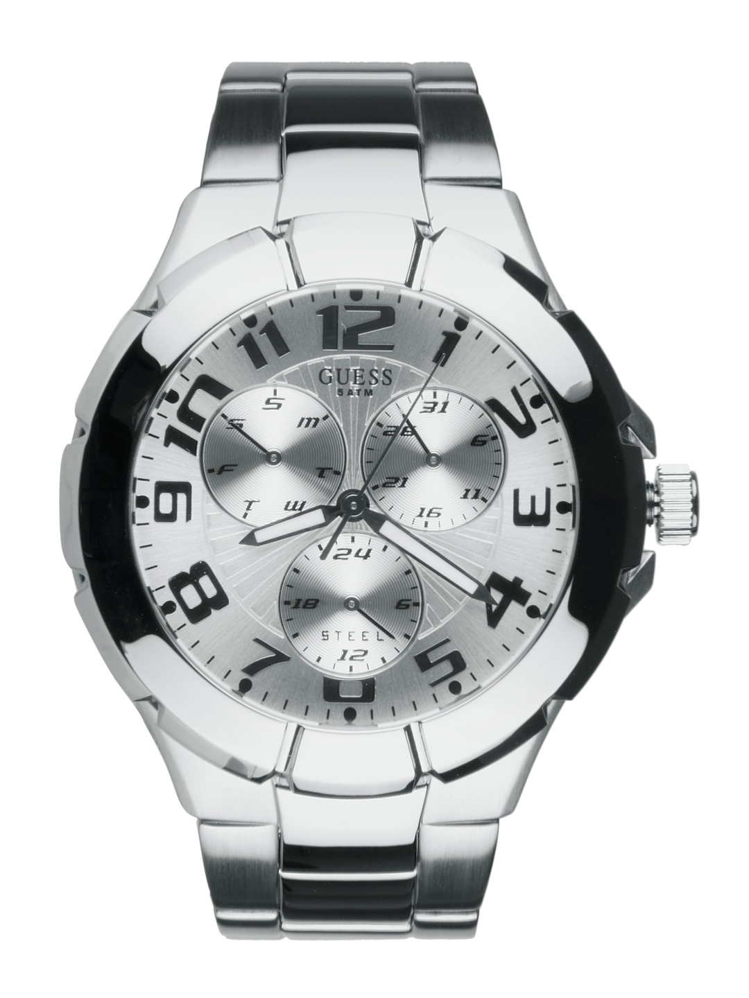 guess watch steel series