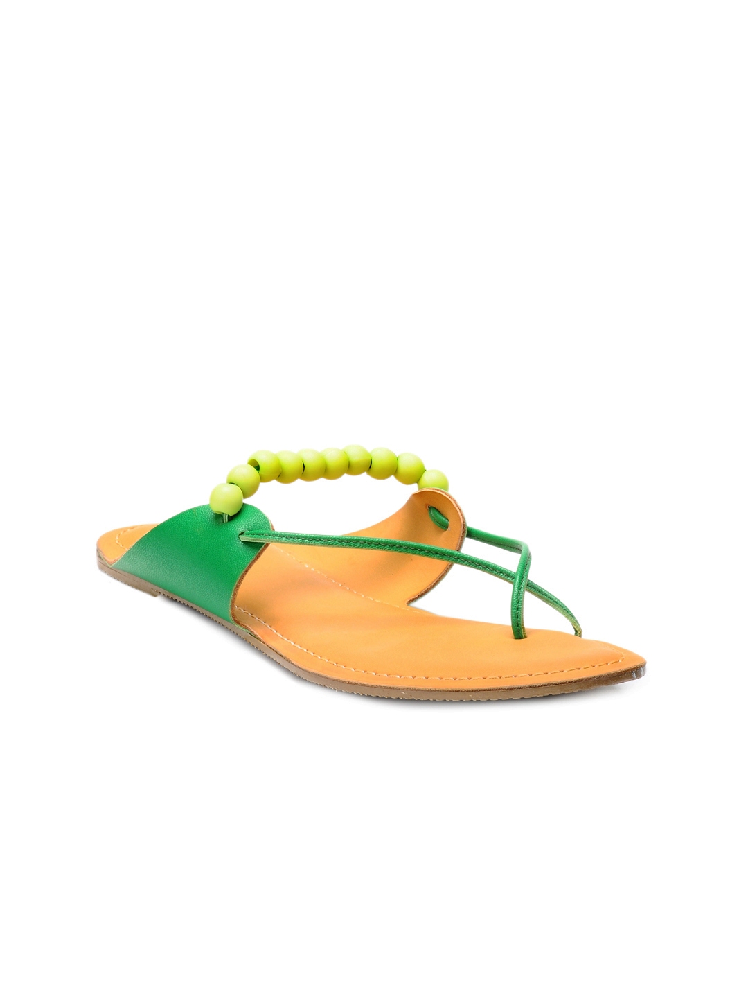 msgm green intertwined heeled sandals