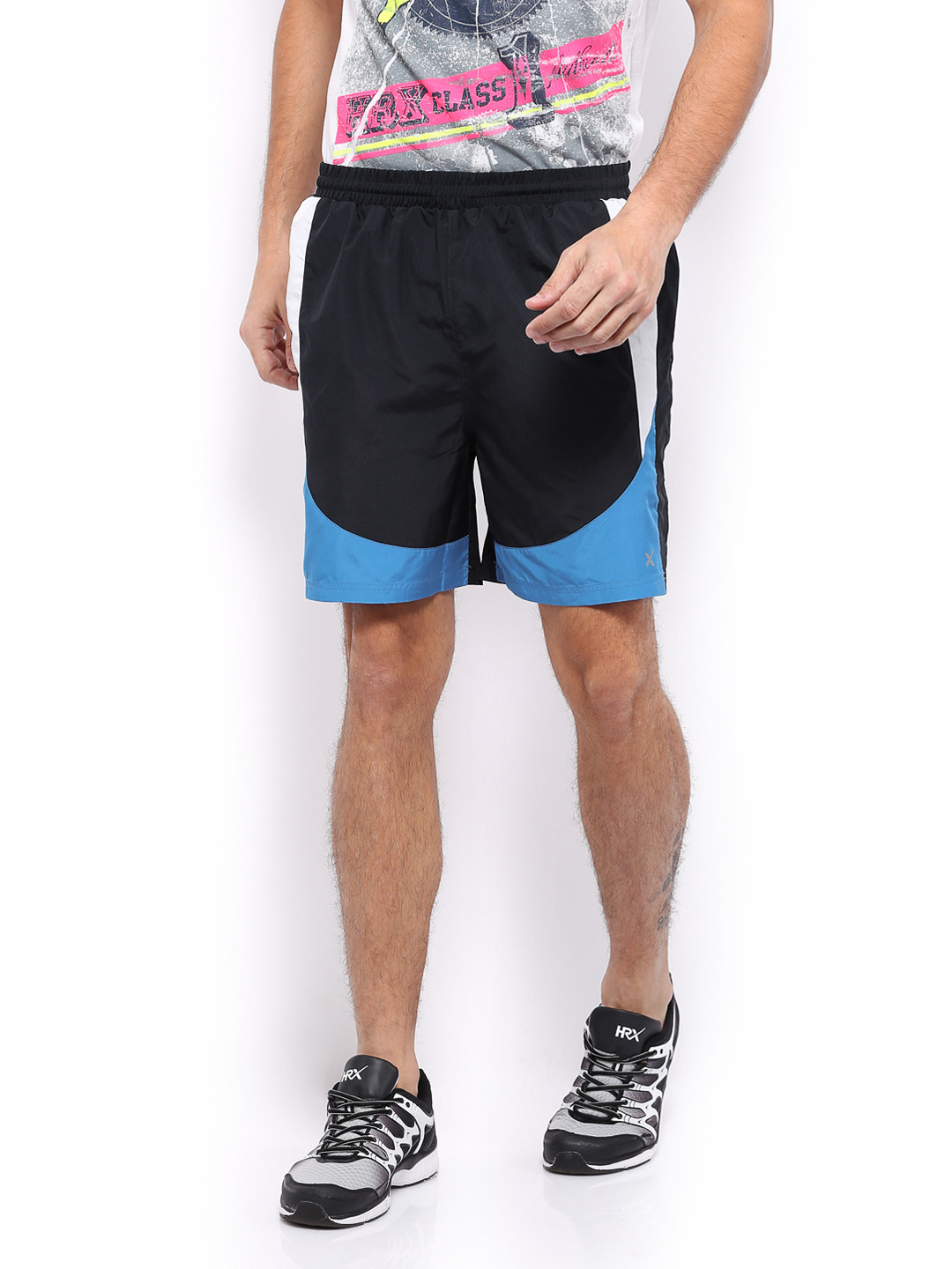 Buy HRX By Hrithik Roshan Men Sports Active Navy Trail Running Shorts Shorts for Men 384914