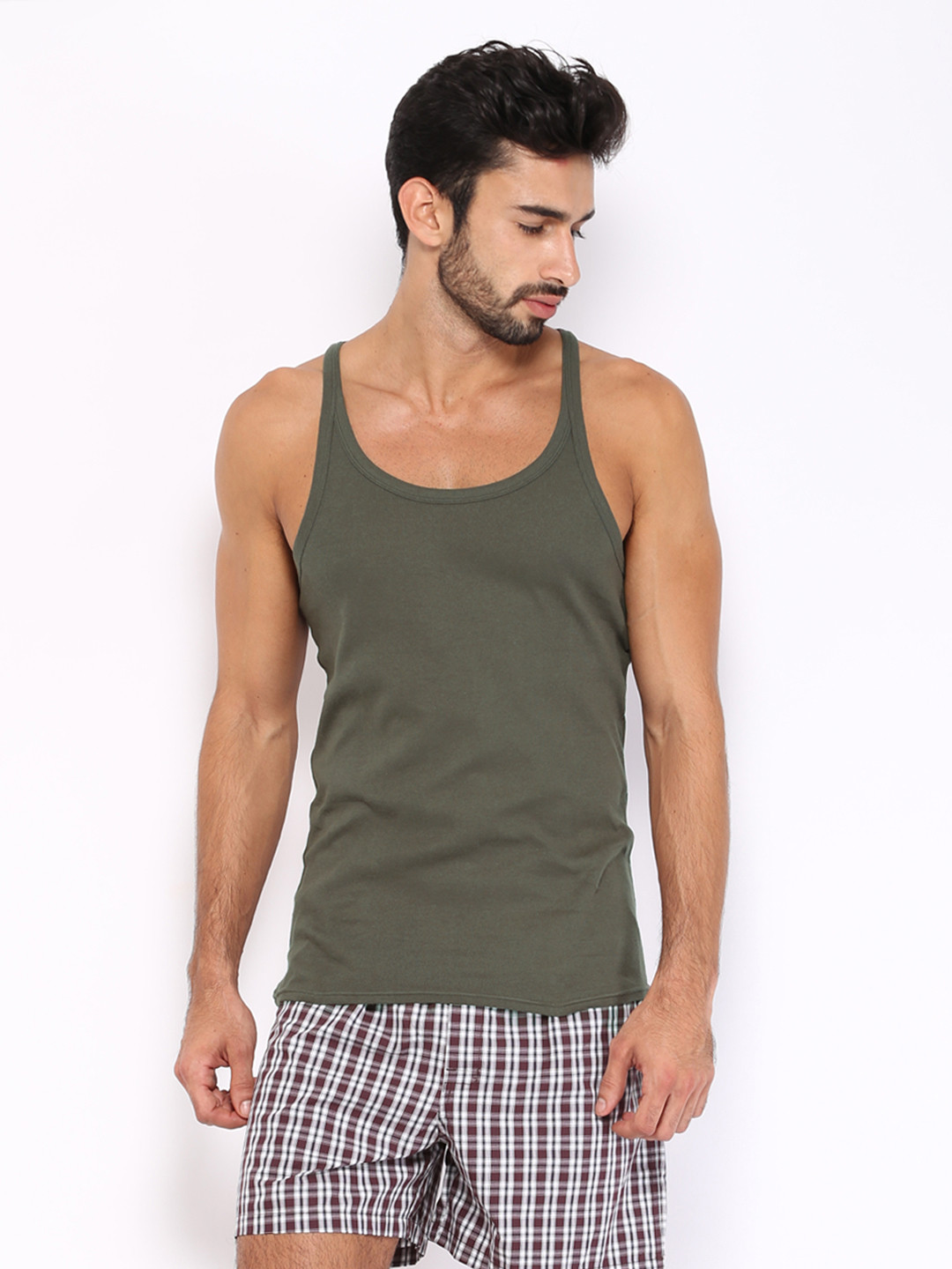 Buy Hanes Men Dark Grey Innerwear Vest P115 555 PL Innerwear Vests for Men 307647 Myntra Buy Hanes Men Dark Grey Innerwear Vest P115 555 PL Innerwear Vests for Men 307647 Myntra