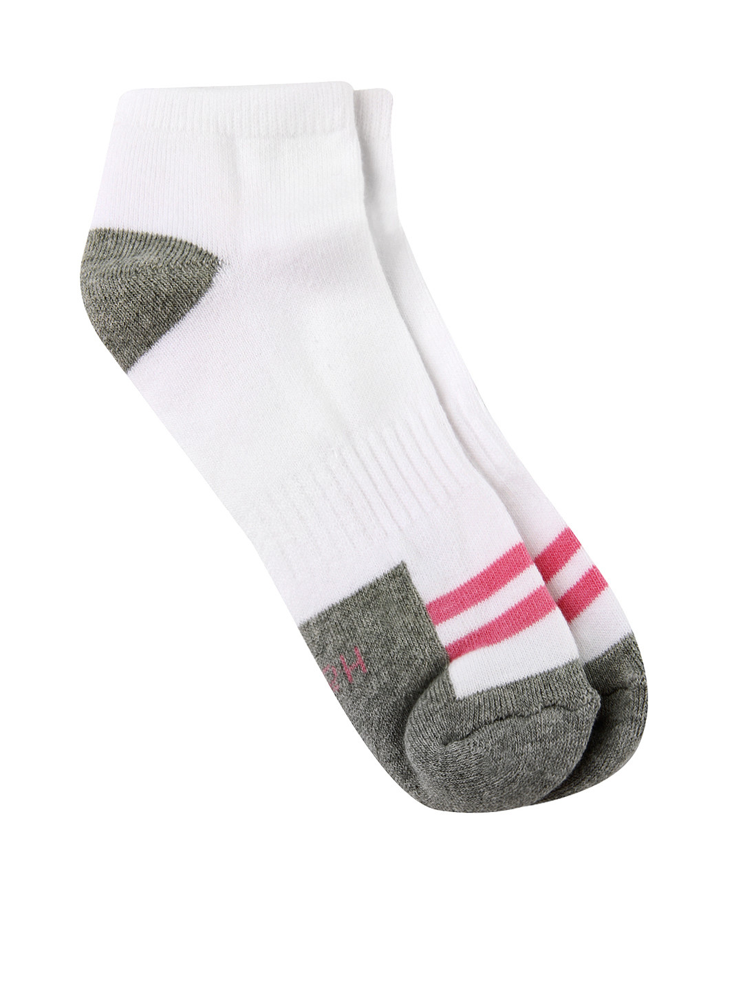 Buy Hanes Women Grey & Pink No Show Socks Socks for Women 289454 Myntra