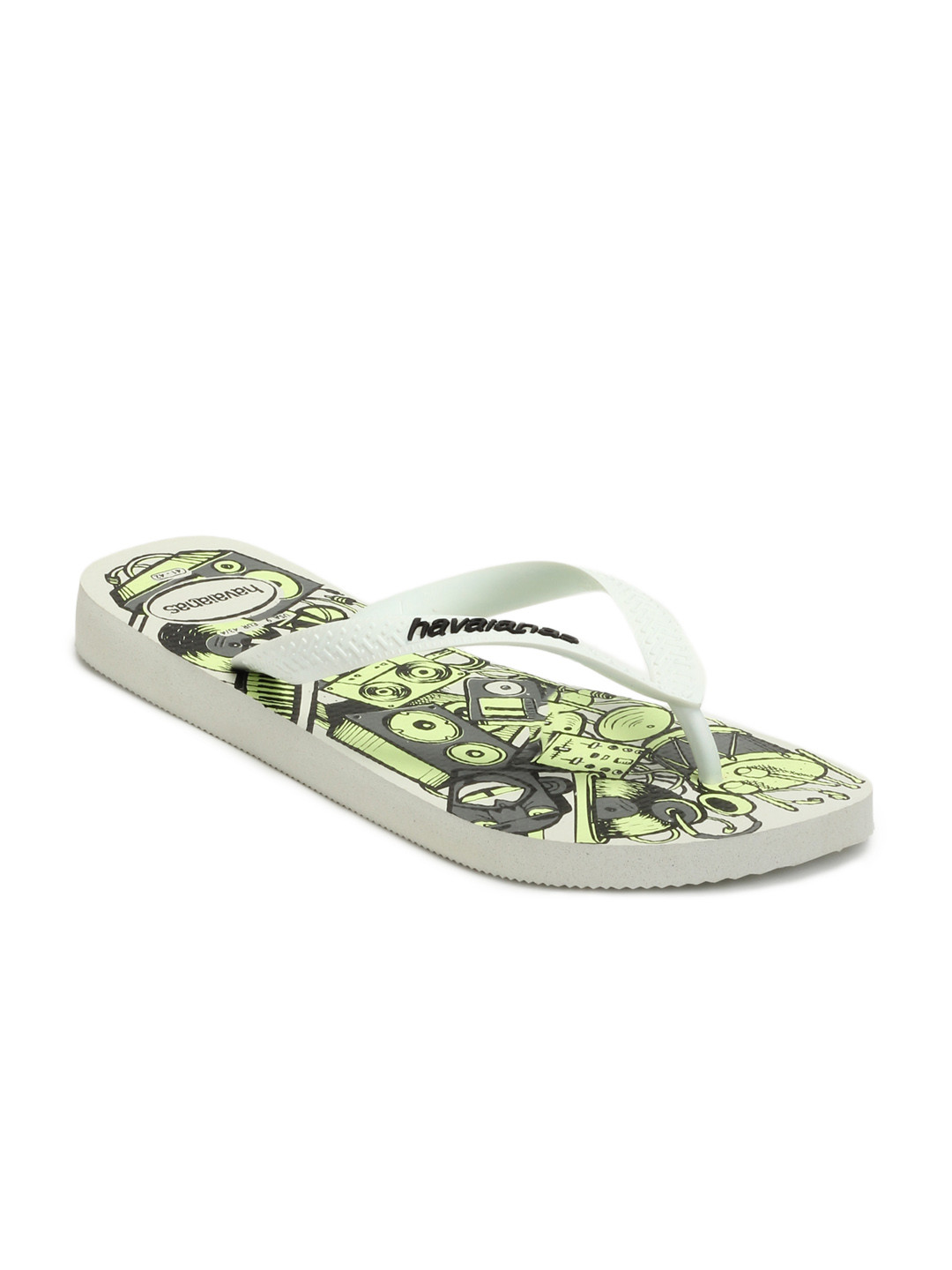 Buy Havaianas Men White Flip Flops - Flip Flops for Men 62700 | Myntra