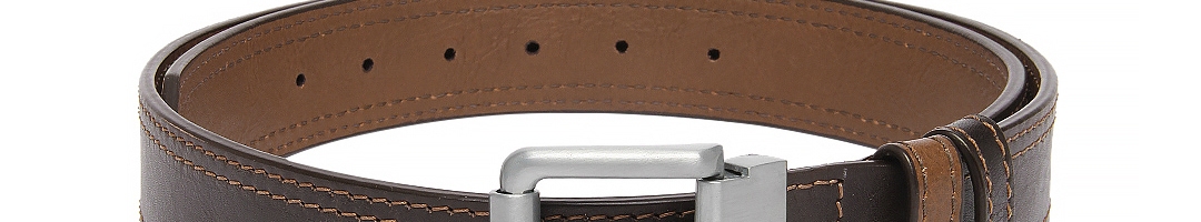 Buy Hidesign Men Dark Brown Leather Belt - Belts for Men 347388 | Myntra