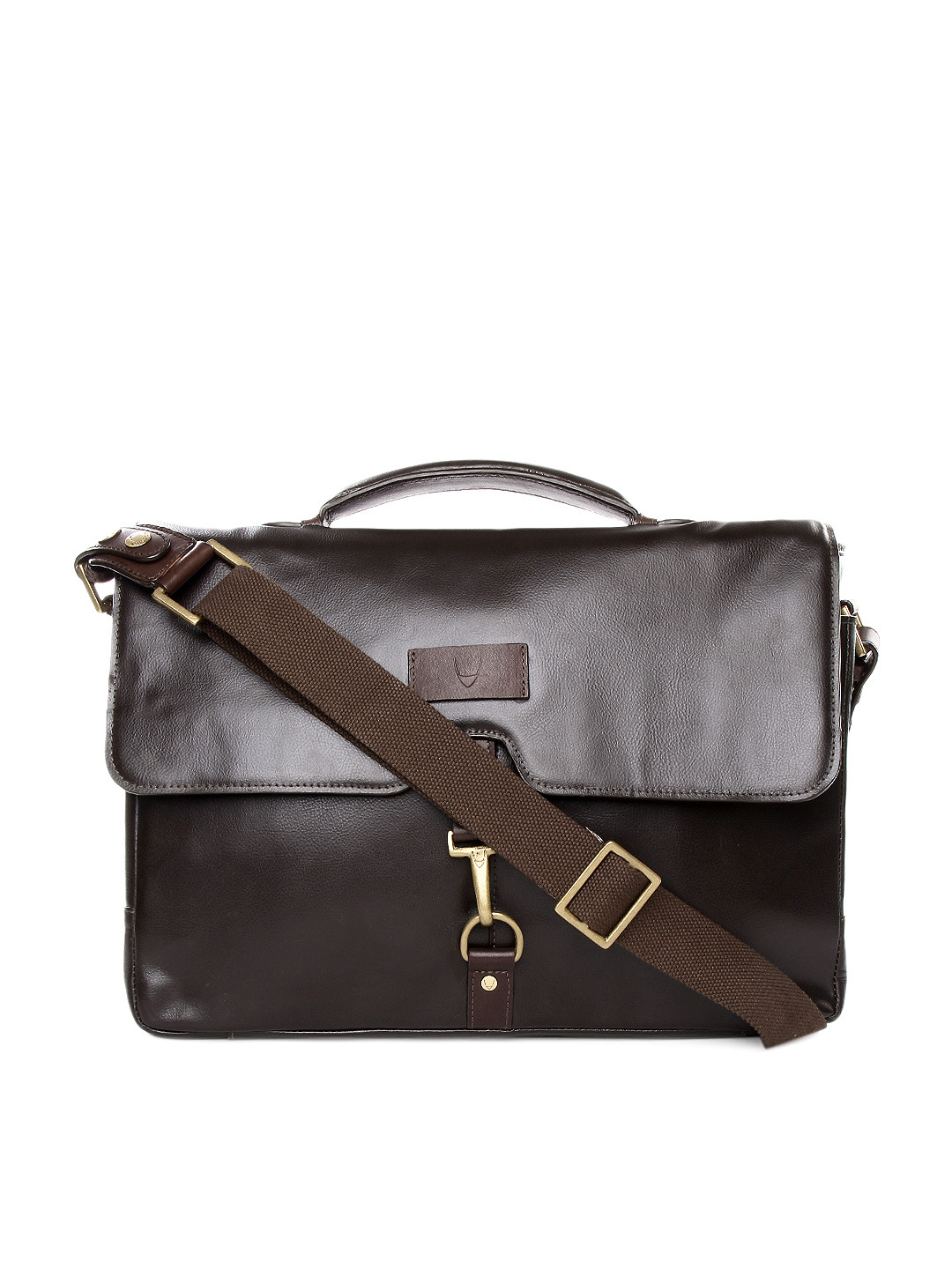 Buy Hidesign Men Brown Leather Laptop Bag Travel Accessory for Men