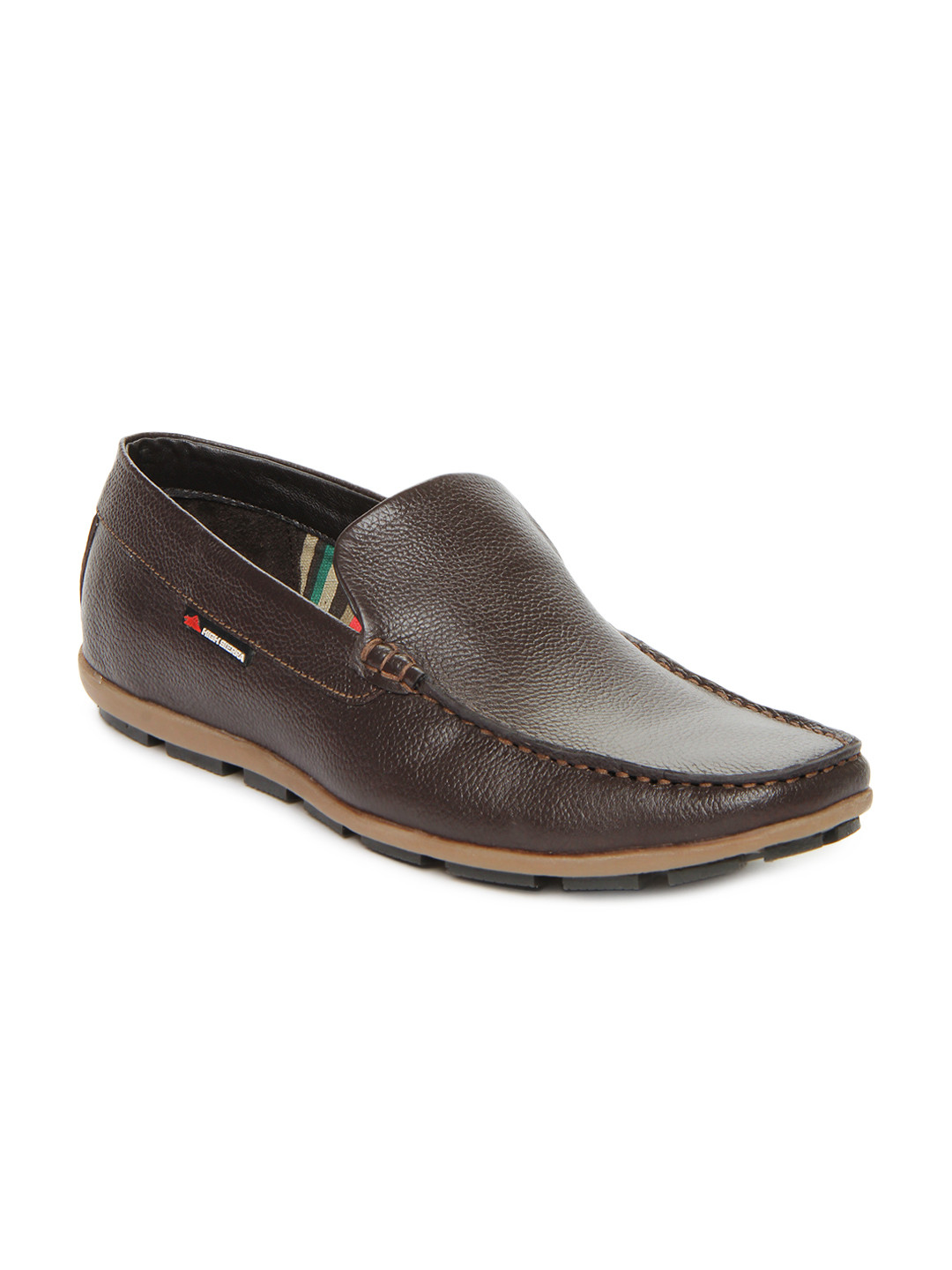 Buy High Sierra Men Brown Leather Loafers Casual Shoes