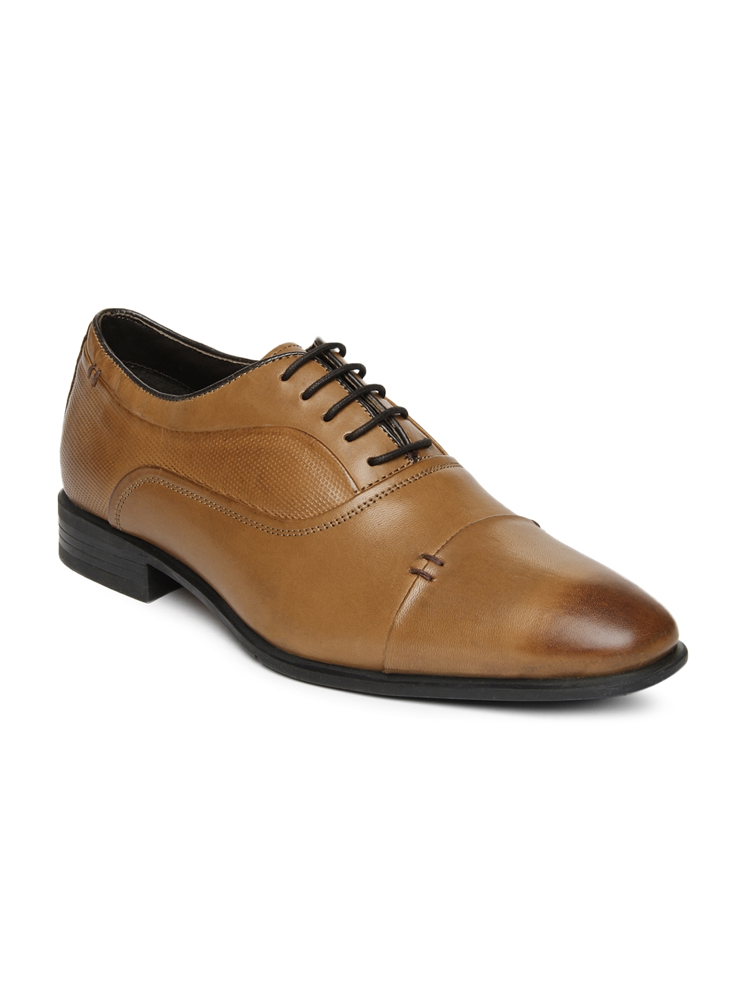 hush puppies tan brown formal shoes