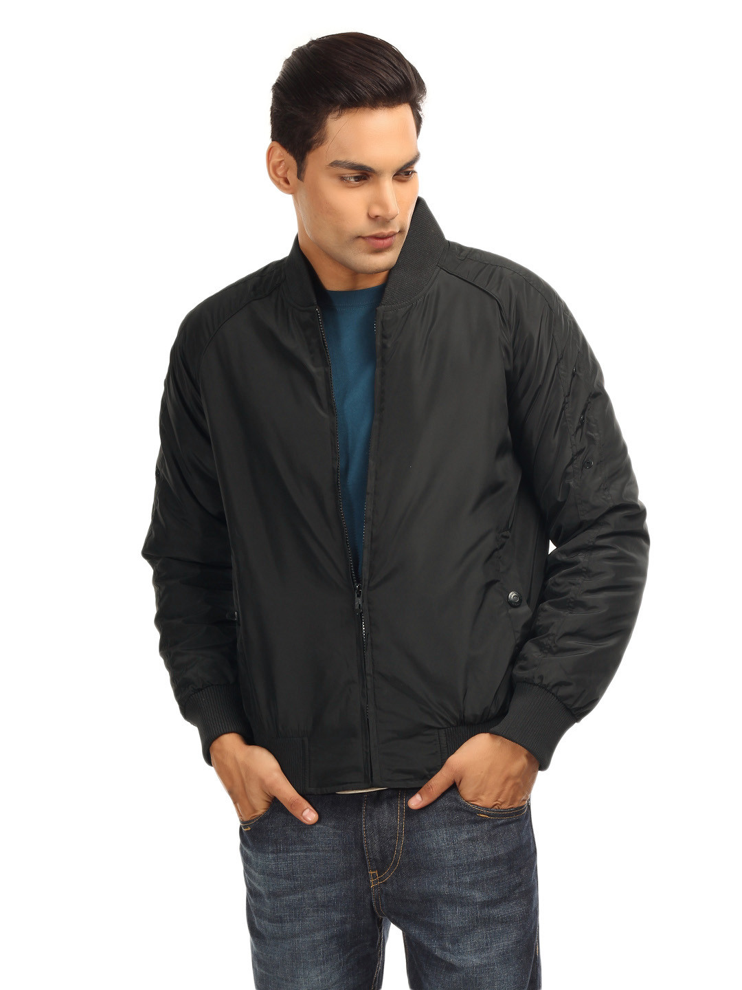 indian terrain half sleeve jacket