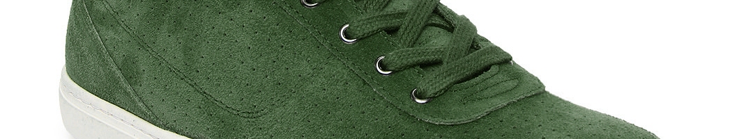Buy Jack & Jones Premium Men Green Suede Casual Shoes - Casual Shoes ...
