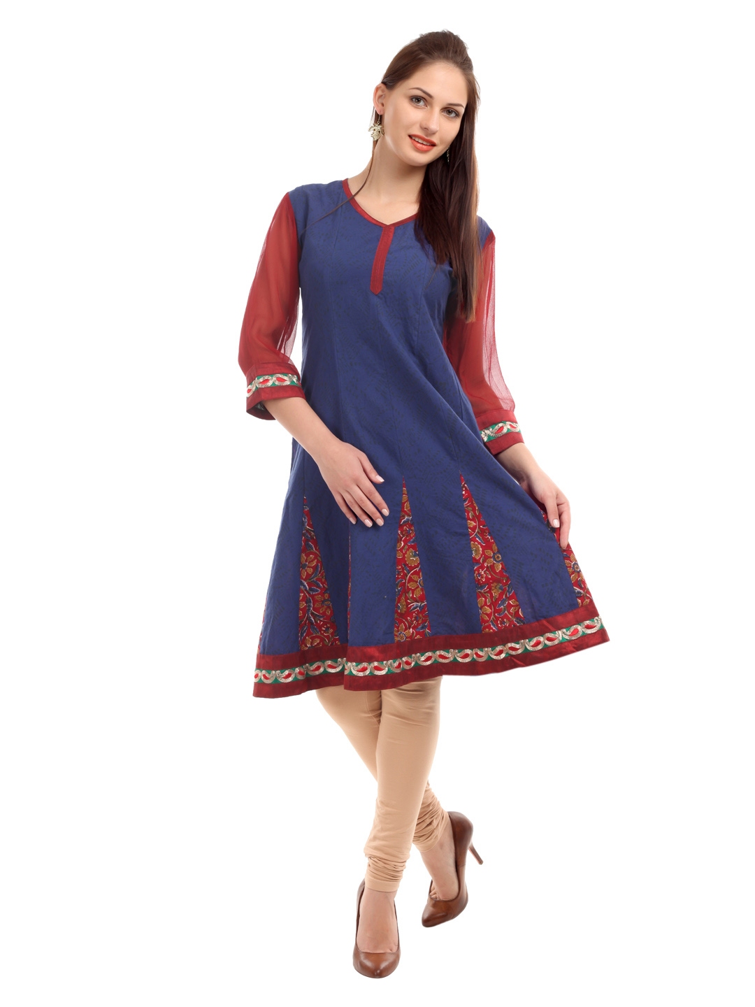 anarkali kurti myntra