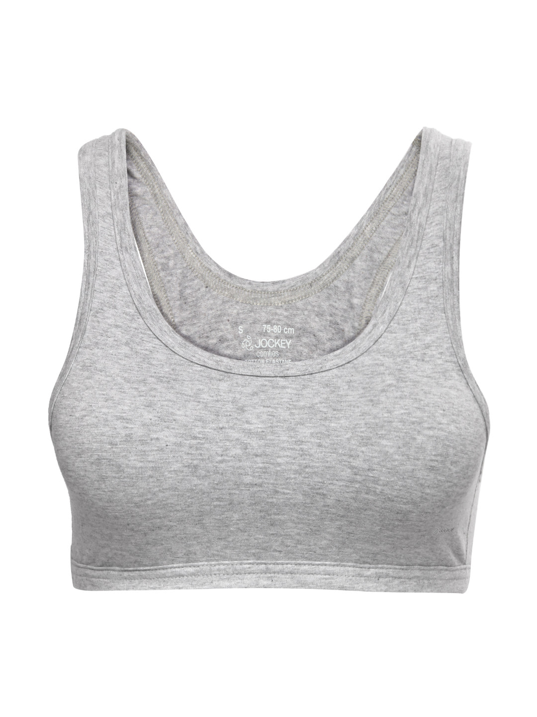 Buy Jockey Comfies Grey Sports Bra 1582 Bra for Women 393810 Myntra
