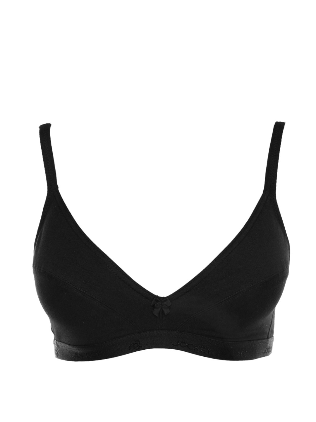 Buy Jockey Essence Black Kimberly Plunge Bra 1271 Bra for Women